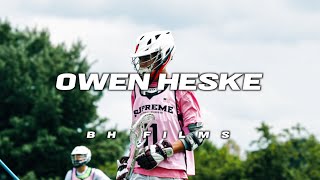 Owen Heske Class of 2027 Summer Lacrosse Highlights 2024 [upl. by Einnek]