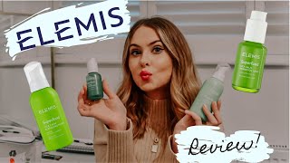 ELEMIS SUPERFOOD CICA CALM CLEANSING FOAM AND HYDRATION JUICE REVIEW  Sensitive acne prone skin [upl. by Hcra]