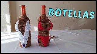 Botellas a crochet [upl. by Eedia328]