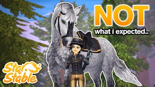 BUYING THE NEW PERCHERON HORSES 🐴  Star Stable Online [upl. by Kcirddet]