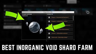 FASTEST INORGANIC VOID SHARD FARM  THE FIRST DESCENDANT [upl. by Cart]