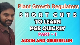 Plant Growth Regulators  Short cut to learn PGR  PART  1  Senthilnathan [upl. by Aratahs]