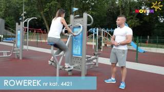 NOVUM Urządzenia Fitness  Rowerek 4421 [upl. by Ailisec711]