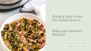 Instant Pot Collard Greens [upl. by Boehike]