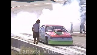 CMS 74  NHRA Div 6 Drag Racing pt 11 Ashcroft BC Sept 1994 [upl. by Rudin]