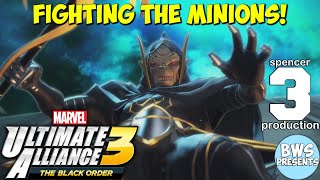 FIGHTING THE THANOS MINIONS  Marvel Ultimate Alliance 3 The Black Order [upl. by Rabassa]