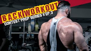 Back workout contest prep series  Ep3 RAW [upl. by Tomi212]