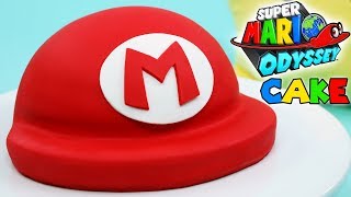 MARIO ODYSSEY HAT CAKE ft iJustine  NERDY NUMMIES [upl. by Tanya]