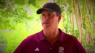 Big 12 Texas AampM Coach JT Higgins Talks Round 3 [upl. by Pamella19]