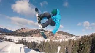 Seiser Alm Snowpark  Italian National Freestyle Team [upl. by Naujet]