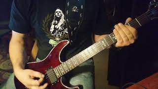 Six Feet UnderVictim Of The Paranoid guitar cover [upl. by Veator]