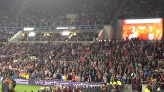 PSV Support PSV  PEC Zwolle  Eens per jaar wordt PSV Kampioen  1042015  31 [upl. by Akenehs]