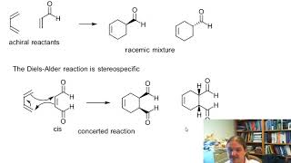 DielsAlder reaction stereochemistry the dienophile [upl. by Yesnil768]