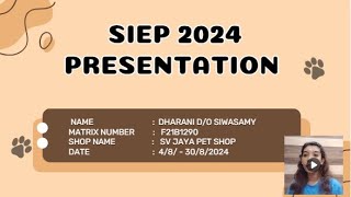 SIEP Presentation 2024 [upl. by Arikahs]