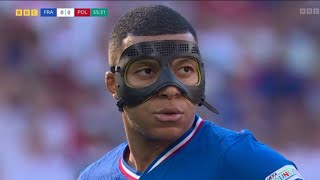 Tor von Kylian Mbappe Frankreich gegen Polen 10 UEFA Euro 2024 Erweiterte Highlights [upl. by Beaufert]