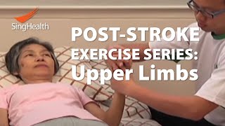 PostStroke Exercises Part 1 Upper Limb [upl. by Mahda242]