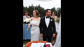 СВАДЬБА ДЖАРКУТАЯ И АЙГЮЛЬ Cerkutay And Aygul Real Marriage Happy Enjoy All Actor Buse [upl. by Eal]