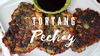 Tortang Pechay  SARDINES WITH PECHAY RECIPE  Easy Recipe  by JAD❤ [upl. by Hanikas]