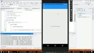 XamarinForms ListView Pages and Navigation [upl. by Itsyrk]