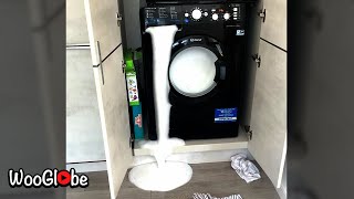 Washing Machine Overflowing  WooGlobe [upl. by Matilda]