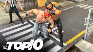 Top 10 Best WWE Action Figure Matches Of 2022 [upl. by Silvers721]