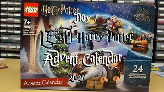 LEGO Harry Potter Advent Calendar 2021 day 1 [upl. by Tnayrb776]