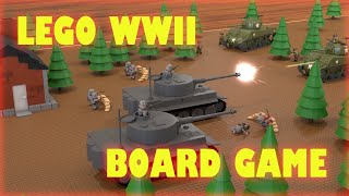 Lego WW2 Board Game [upl. by Wailoo757]