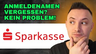 Sparkasse Online Banking Anmeldename FindenÄndern Anmeldenamen Vergessen [upl. by Ayotal]