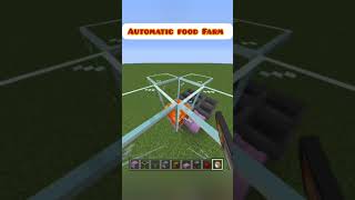 Best Automatic Food Farm in Minecraft 👍👍😃😃❤️❤️minecraft gaming [upl. by Salas]