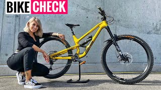 Bike Check Radon Swoop 100 CF Custom Erfahrungswerte Umstieg v 275 auf 29 Zoll Vergleich zu JAB [upl. by Alverson]