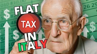 Italian 7 Flat Tax for Pensioner 2024 [upl. by Nell]