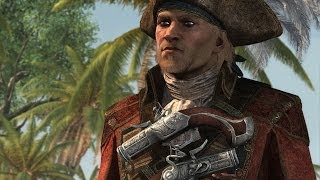 Assassins Creed 4 Captain Morgans Redingote Outfit  FreeRoam amp Combat [upl. by Rolph]