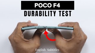 POCO F4 5G Durability Test  How good is Cheapest Flagship [upl. by Ailic]