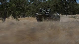 RIPSAW M3 by Textron Systems integrated with the Kodiak Driver A New Era of Military Autonomy [upl. by Neddra]