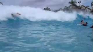 Typhoon Lagoon wave pool [upl. by Annovad285]