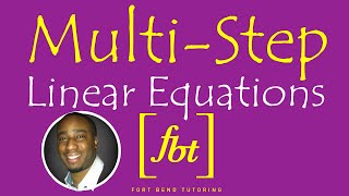 Solving MultiStep Linear Equations Get Those Arrows Poppin fbt [upl. by Uis]