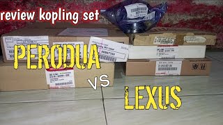 REVIEW KOPLING SET SIRION  PERODUA VS AVANZA [upl. by Cleavland624]