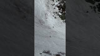 Big sends at Tuckerman Ravine skiing mtwashington springskiing ski [upl. by Trixie]