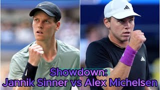 US Open 2024 Showdown Jannik Sinner vs Alex Michelsen [upl. by Laurice]