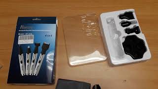 Nose Ear Eyebrow Trimmer  Base ALECOY Rechargeable shaver AY 313 Rechargeable UNBOXING [upl. by Nirroc975]