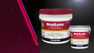 Protect Tile Installations with RedGard Liquid Waterproofing and Crack Prevention Membrane [upl. by Ondrea]