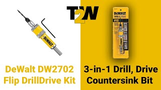 DeWalt DW2702 3in1 Flip Drive Kit Dewalt Tools2Work powertools tools DW2702 DIY FlipBit [upl. by Oech294]