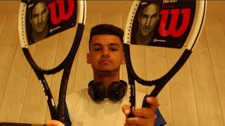 Purchased The New Wilson Pro Staffs‼️ Tennis Vlog 14 [upl. by Aniarrol935]