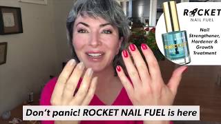 Rocket Fuel Nail Polish  Nail Color amp Strengthener [upl. by Reinhardt165]