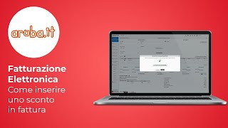 Fatturazione elettronica  Come inserire uno sconto in fattura Guida [upl. by Refinne]