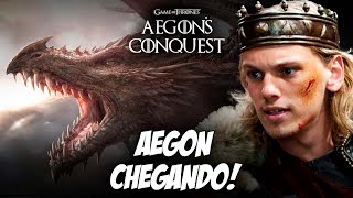 SAIU AEGON CONQUISTADOR CHEGANDO E HISTÓRIA REVELADA EM GAME OF THRONES [upl. by Davey860]