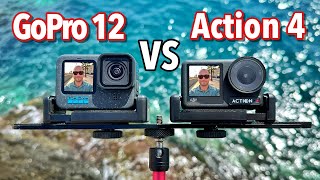 GoPro HERO 12 VS DJI Osmo Action 4 Camera Comparison  Which One is Better [upl. by Iadam]