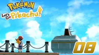 Pokémon Lets Go Pikachu 8  EL SS ANNE y TS TALA MO Corte [upl. by Paapanen]