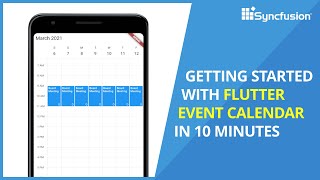 Getting Started with Flutter Event Calendar in 10 Minutes [upl. by Naz]