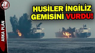 Husiler İngiliz gemisini böyle vurdu ABDİsrail İrana saldıracak mı  A Haber [upl. by Okihcim]